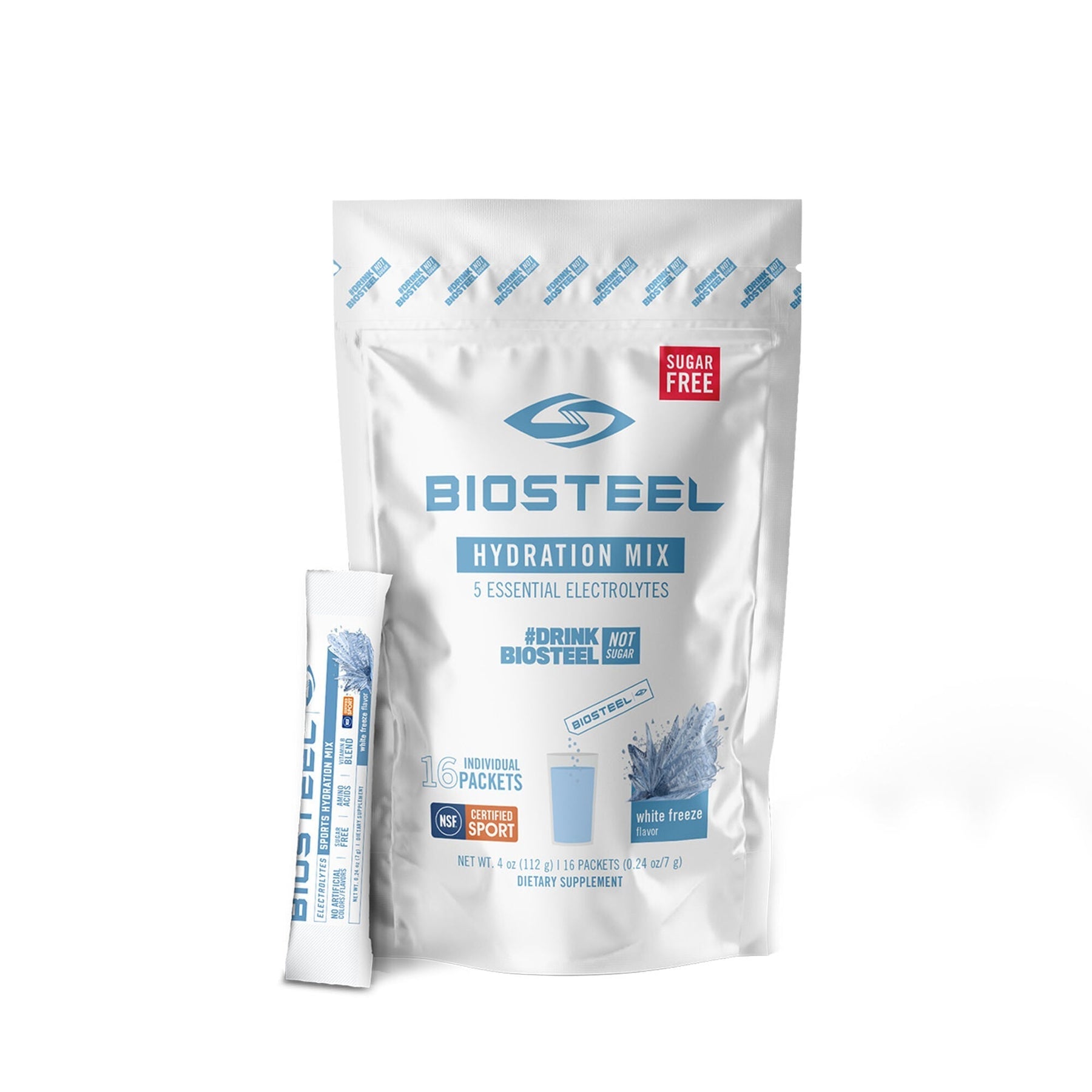 Mélange d'hydratation sportive haute performance BioSteel (16 unités)