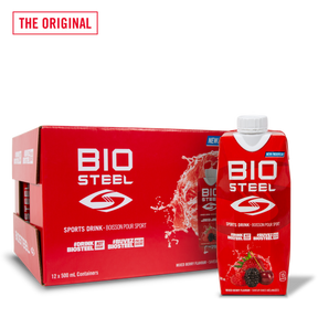 Mélange d'hydratation sportive haute performance BioSteel (prêt à boire individuel)