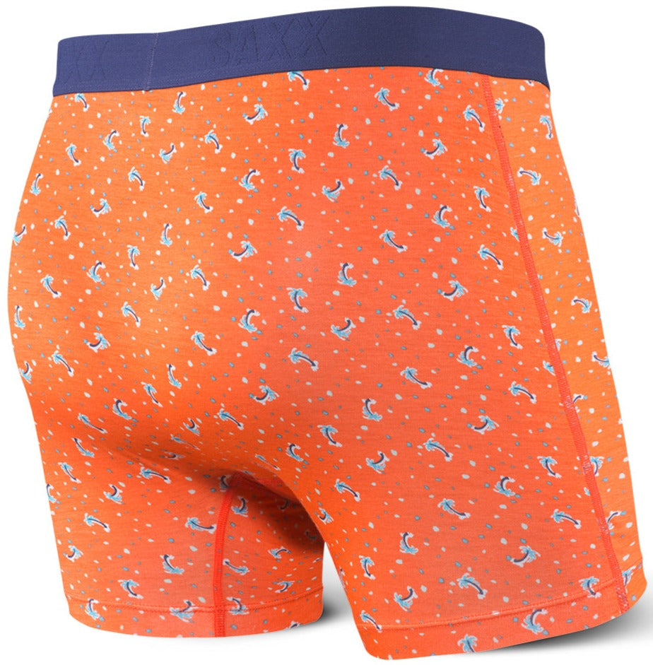 SAXX Ultra Boxer Brief Orange Palm-Fetti