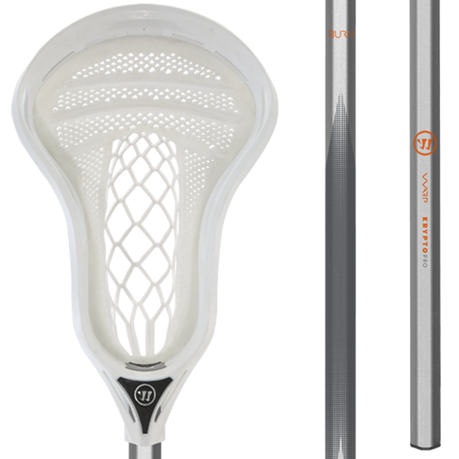 Warrior Fatboy Burn Warp Box Lacrosse Complete Stick