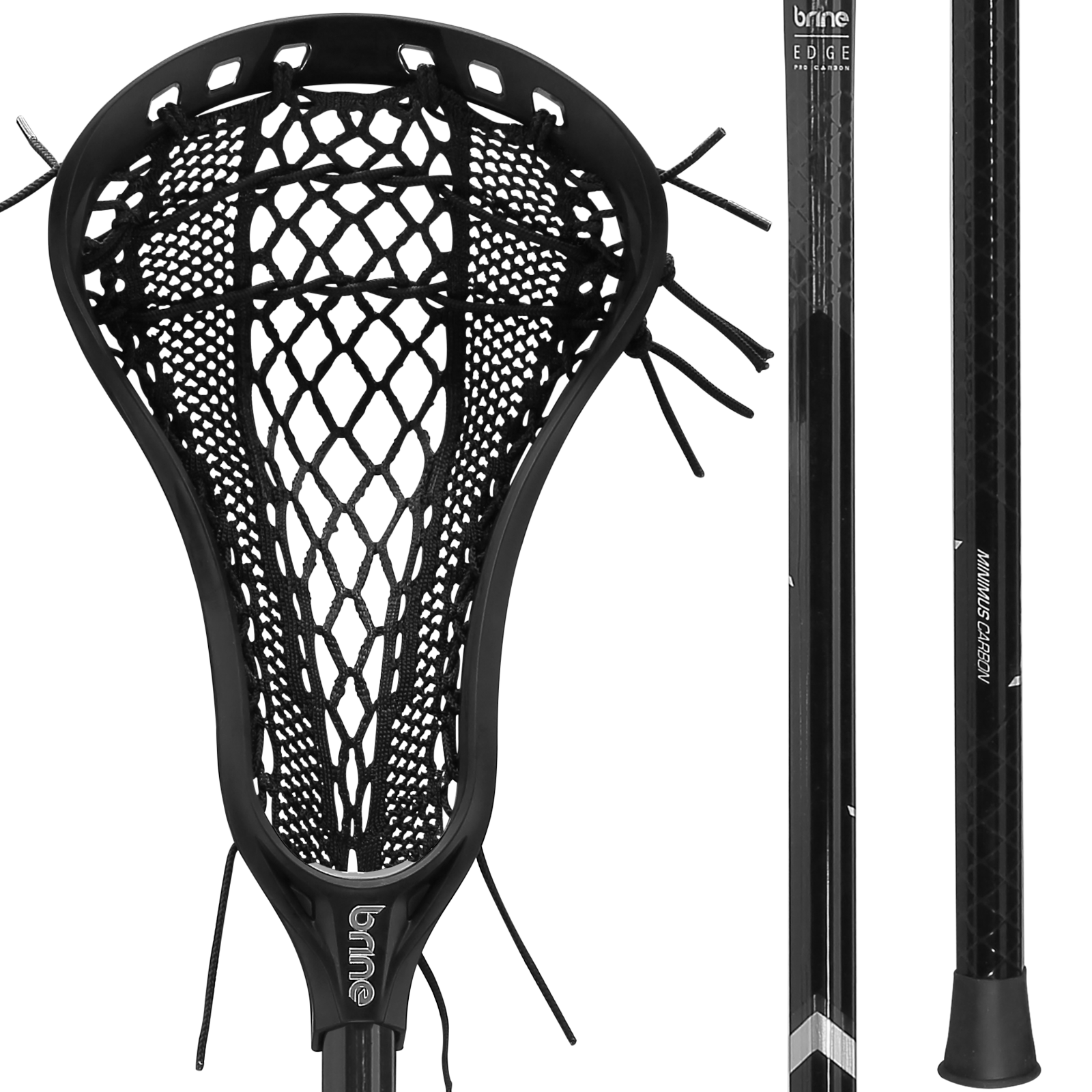 Brine Edge Pro Carbon Lacrosse Bâton complet