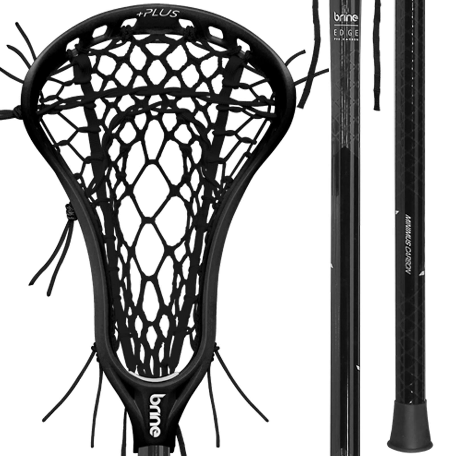 Brine Edge Pro Plus Carbon Lacrosse Complete Stick