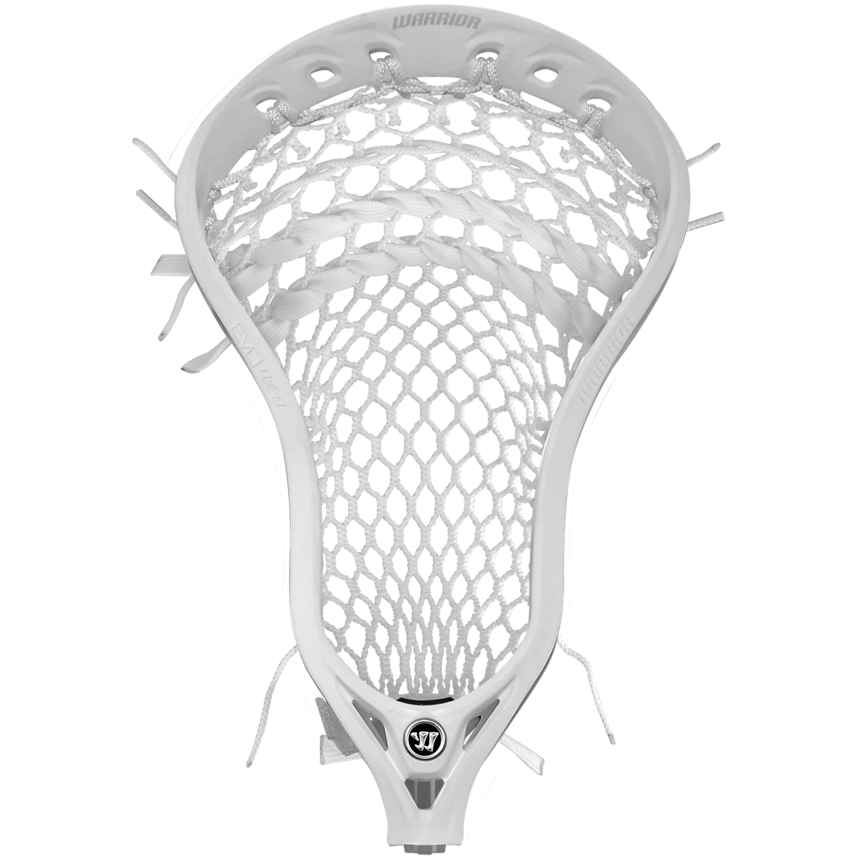 Warrior EVO QX-D Strung Lacrosse Head