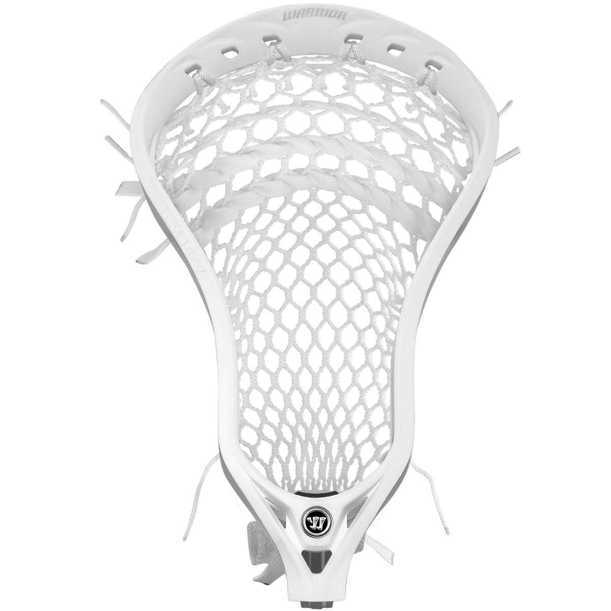 Warrior EVO QX-O Strung Lacrosse Head