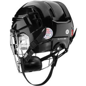 Warrior Fatboy Alpha Pro Box Lacrosse Combo Helmet