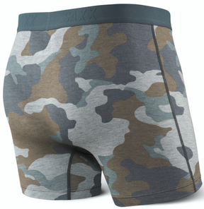 SAXX Vibe Boxer Modern Fit Gris Supersize Camo